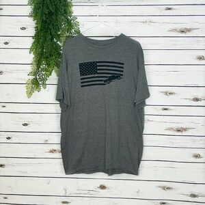 Off Chamber Apparel jeep gladiator American flag men’s t-shirt size XL Gray